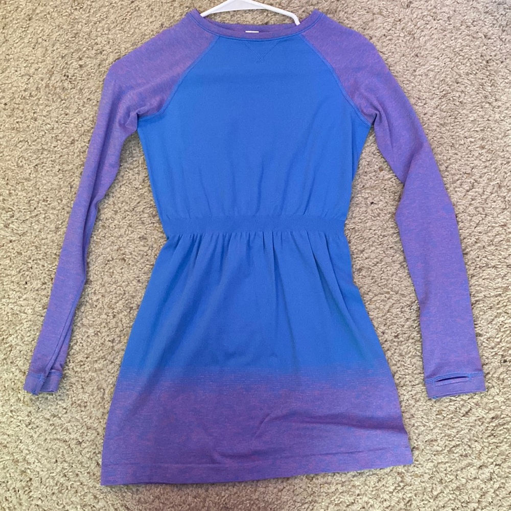ivivva blue/purple ombré sports dress (girls 10)